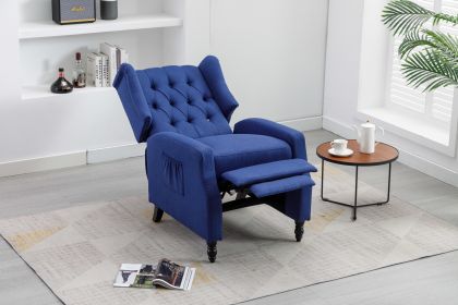 Modern Comfortable Upholstered leisure chair- Recliner Chair for Living Room (Color: as Pic)