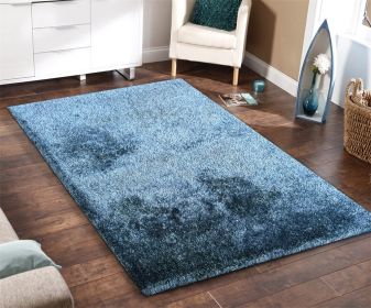 "Fuzzy Shaggy" Hand Tufted Area Rug (Color: as Pic)