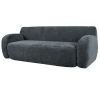 LUXURY 81.5'' CURVED UPHOLSTERED SOFA | MINIMALIST 3-SEATER FOR LIVING ROOM, BEDROOM & APARTMENTS