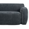 LUXURY 81.5'' CURVED UPHOLSTERED SOFA | MINIMALIST 3-SEATER FOR LIVING ROOM, BEDROOM & APARTMENTS