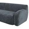 LUXURY 81.5'' CURVED UPHOLSTERED SOFA | MINIMALIST 3-SEATER FOR LIVING ROOM, BEDROOM & APARTMENTS