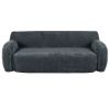 LUXURY 81.5'' CURVED UPHOLSTERED SOFA | MINIMALIST 3-SEATER FOR LIVING ROOM, BEDROOM & APARTMENTS