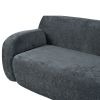 LUXURY 81.5'' CURVED UPHOLSTERED SOFA | MINIMALIST 3-SEATER FOR LIVING ROOM, BEDROOM & APARTMENTS