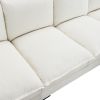 COZY LUXURY 5-SEAT L-SHAPED CLOUD SOFA | 118x55" MODERN CHENILLE UPHOLSTERED FURNITURE