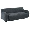 LUXURY 81.5'' CURVED UPHOLSTERED SOFA | MINIMALIST 3-SEATER FOR LIVING ROOM, BEDROOM & APARTMENTS