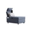 Ultimate 3-in-1 Sofa Bed: Bluetooth Speaker Chair, Reclining Futon with 2 USB Ports & Phone Holder