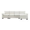 COZY LUXURY 5-SEAT L-SHAPED CLOUD SOFA | 118x55" MODERN CHENILLE UPHOLSTERED FURNITURE