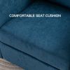 ULTIMATE SWIVEL ARMCHAIR | MODERN GRADIENT LINEN COMFORT | LARGE, SKIN-FRIENDLY UPHOLSTERED CHAIR